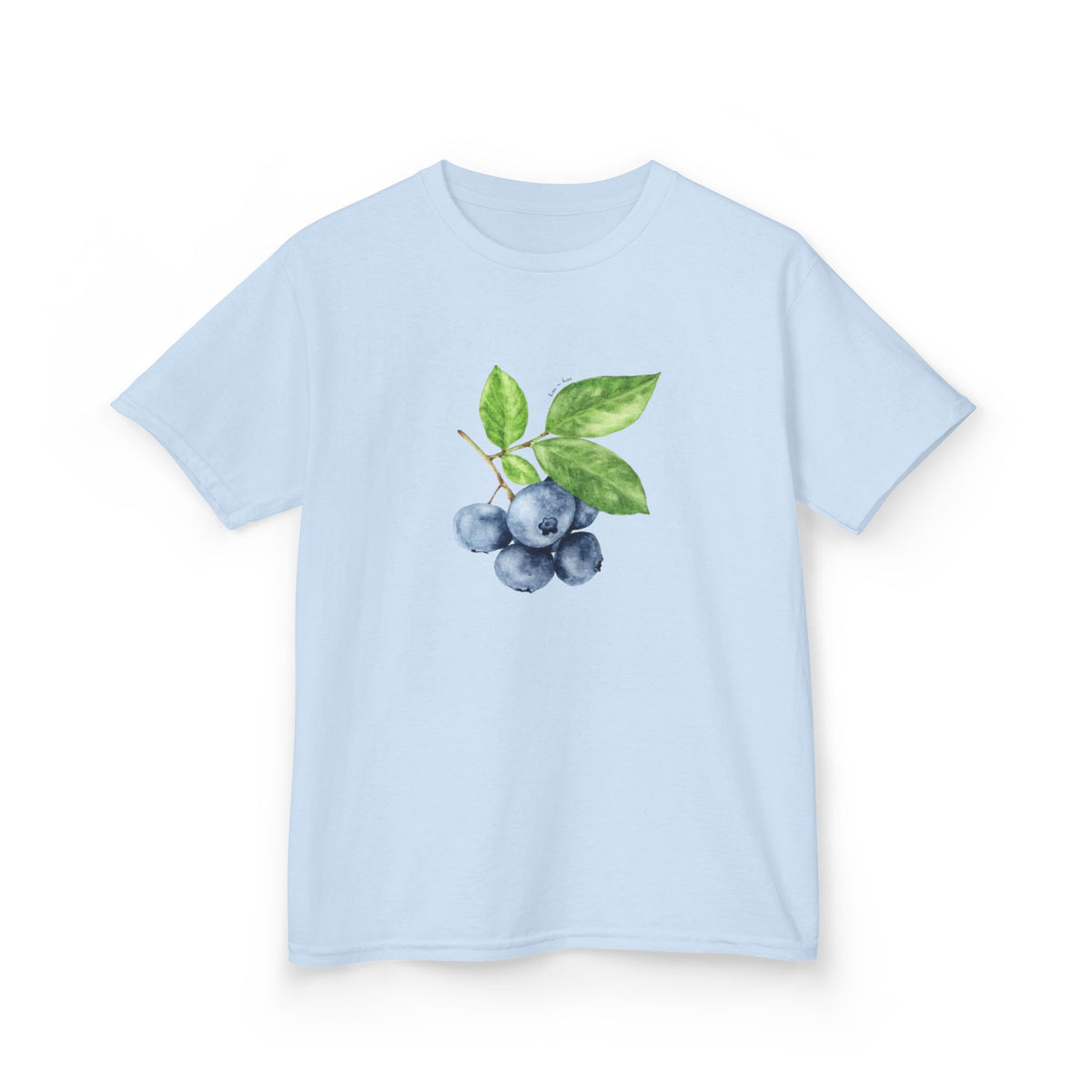 Blueberry Graphic Baby Tee