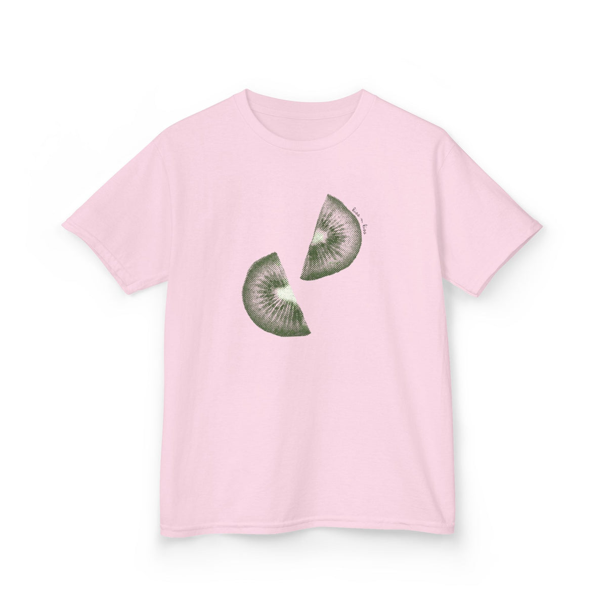 Retro Dotwork Kiwi Graphic Baby Tee