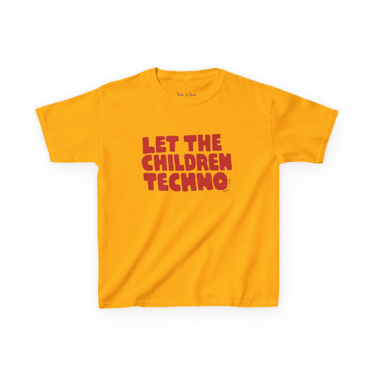 Let The Children Techno Graphic Baby Tee