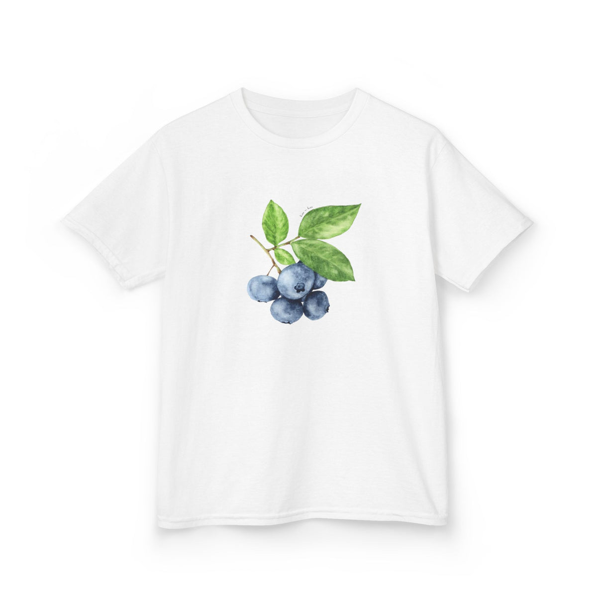 Blueberry Graphic Baby Tee